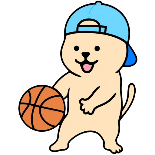 Cat Playing Basketball Sports Cap