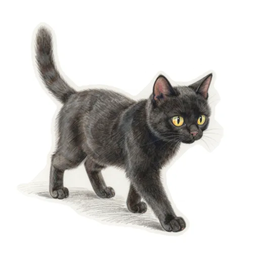 Cat Forest Prowling Wolf Hood