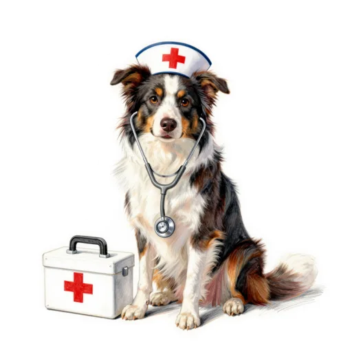Dog First Aid Kit Nurse Cap