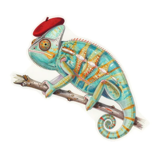Chameleon Gripping Beret