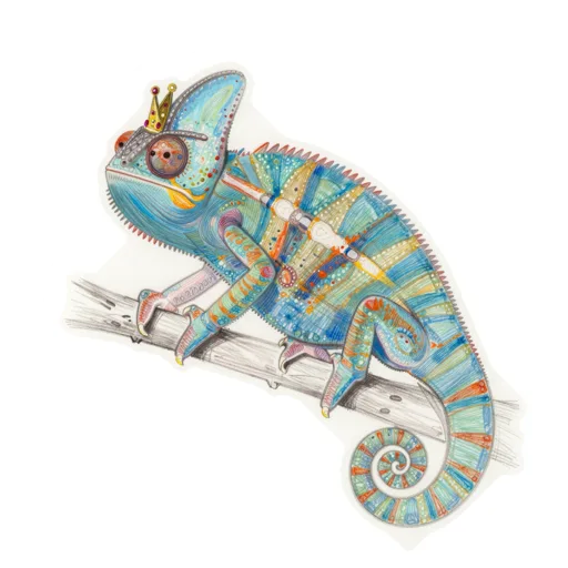 Chameleon Royalty Gold Crown