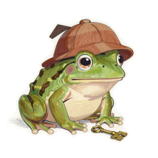 Frog Sleuthing Deerstalker