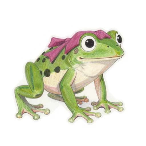 Frog Stretching Yoga Headband