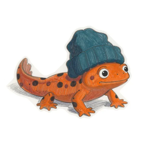Newt Crawling Beanie