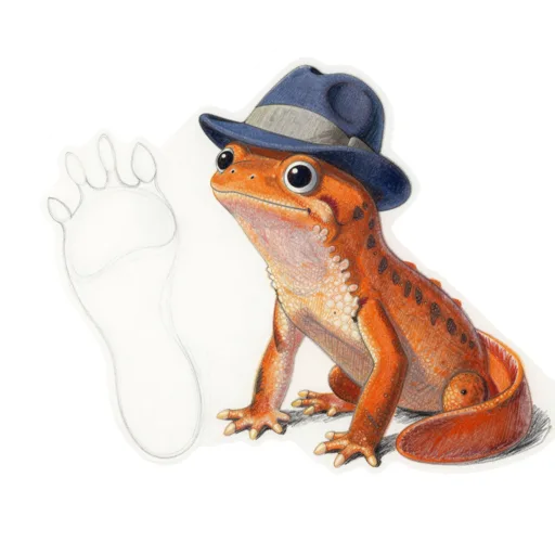 Newt Detective Trilby