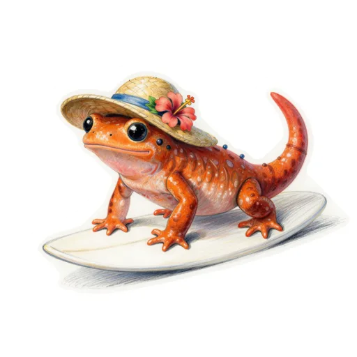 Salamander Surfing Beach Hat