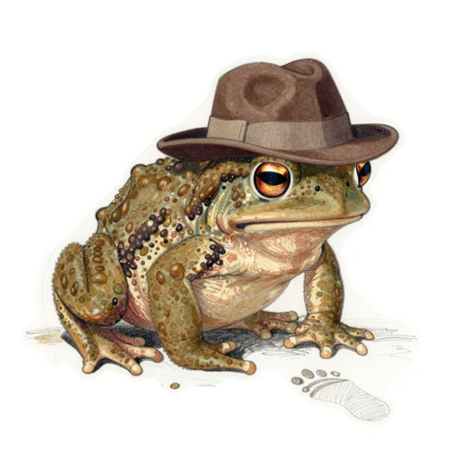 Toad Detective Fedora