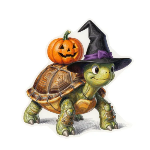 Tortoise Halloween Witch Hat