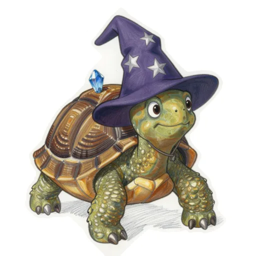Tortoise Wizarding Wizard Hat